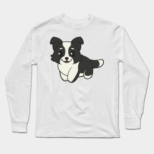 The Happy Border Collie: Your new Best Friend Long Sleeve T-Shirt